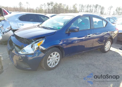 2019 Nissan Versa 1.6 Sv from USA, damaged, VIN 3N1CN7AP2KL837554